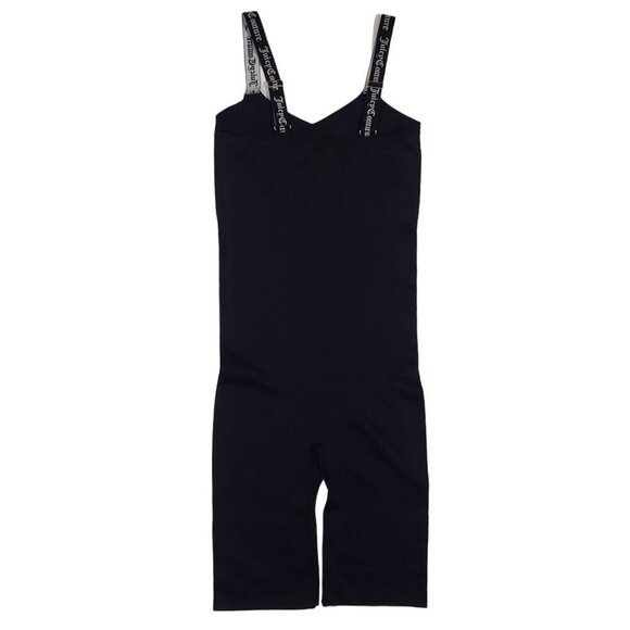 Juicy Couture Intimates Shapewear Bodysuit Adjustable Logo Straps Black Size S - Picture 2 of 13